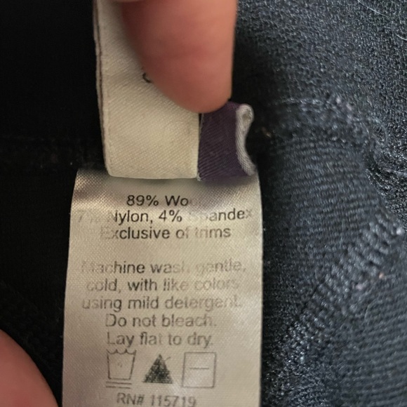 Women’s wool ibex leggings with zip ankles. Size small but definitely xtra small - Picture 6 of 9